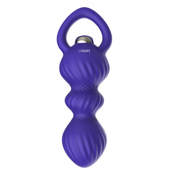 HK LETEN Prague Love Blue Diamond Anal Butt Plug Vibrator HK LETEN Prague Love Blue Diamond Anal Butt Plug Vibrator